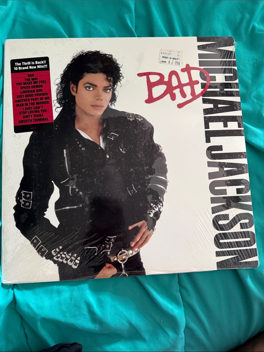 Michael Jackson Bad vinyl 1st Press Sealed